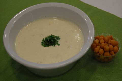 Fokhagymakrém leves