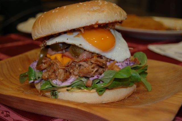 Pulled burger